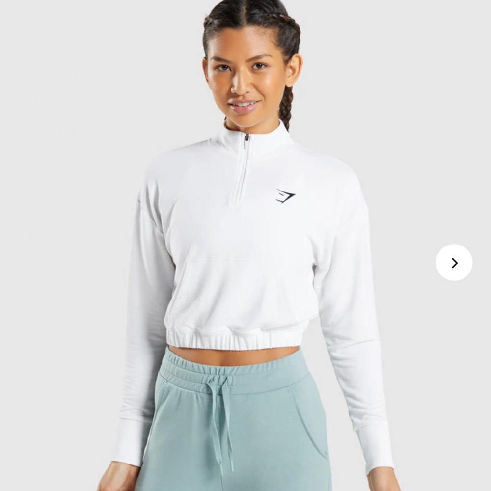 Gymshark Quarter Zip Pippa Pullover